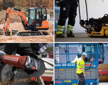 Cramo maskinutleie og liftutleie gjennom Agrol