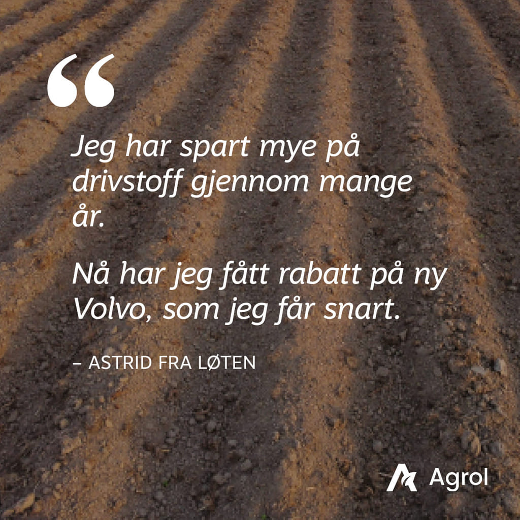Agrol fordelsprogram, sitater fra brukere