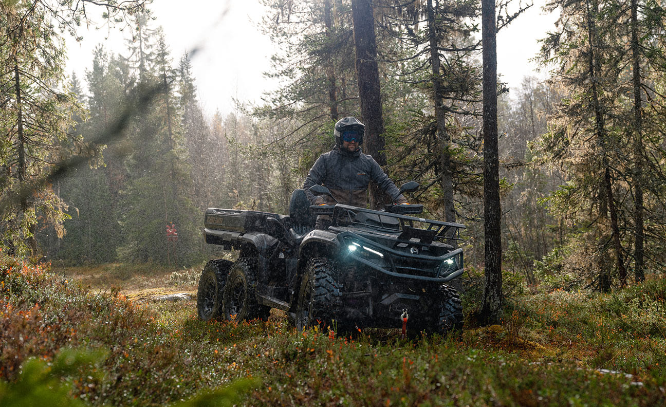 Can-Am 6×6 Outlander – en ATV for tøff drift