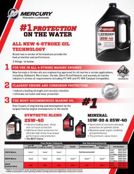 Mercury Precision Parts FourStroke Oil