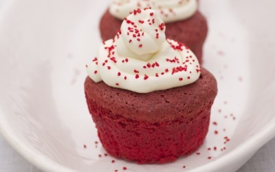 oppskrift på Red velvet cupcakes