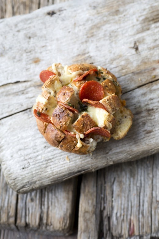 oppskrift på Pull-apart rundstykke