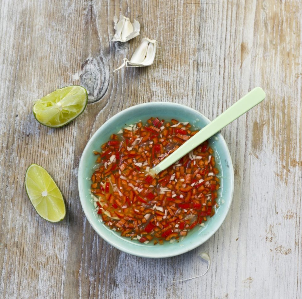 oppskrift på Thaidressing