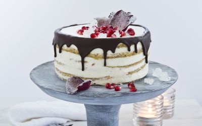 oppskrift på Nakenkake med mascarponekrem