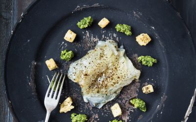 Brødkrutonger til lutefisken