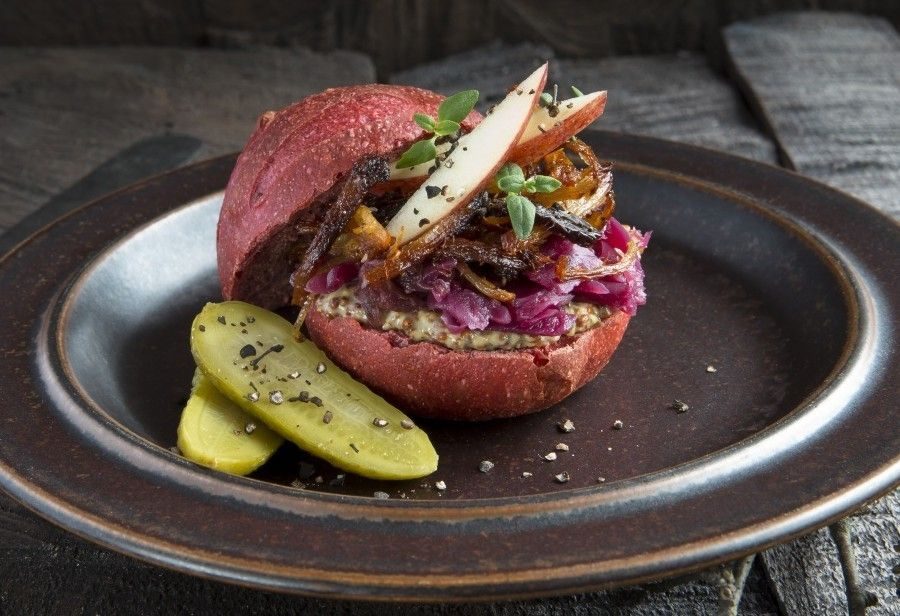 oppskrift på Sandwich med pulled pork