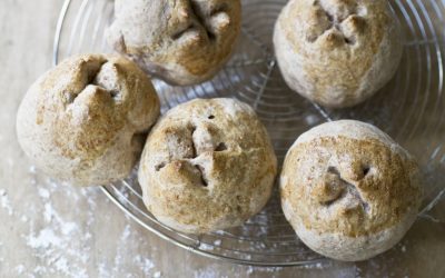 rundstykker med spelt