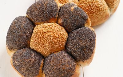 Byggrundstykker formet som blomster