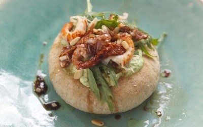 oppskrift på Varm brødtallerken