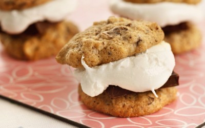 smores på amerikansk barbecue