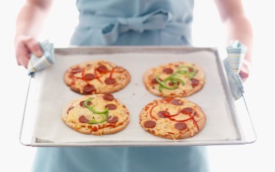 oppskrift på Pitapizza