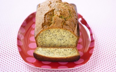 oppskrift på Formkake med appelsin og valmuefrø