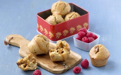 grove muffins med brunost