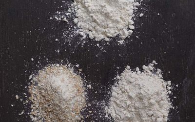 speltmel malt til ulik finhet