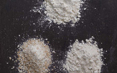 speltmel malt til ulik finhet