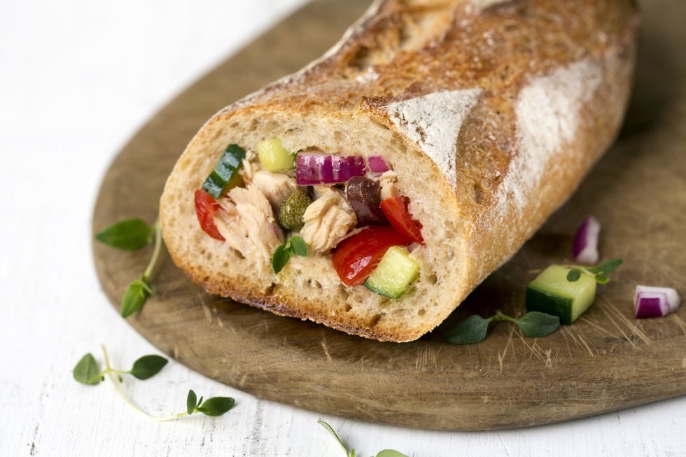 pan bagnat på fjøl