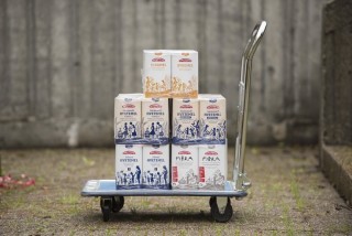 50 kilo mel på tralle