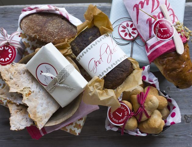 brød som gaver til jul