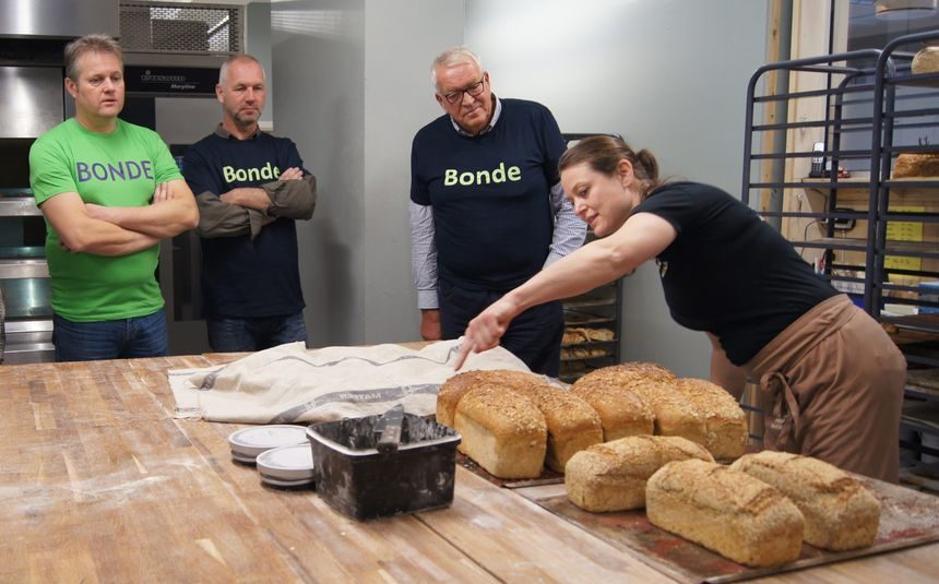 Brødbaking på WB Samson