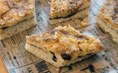 Thekake på Melbus bakeri