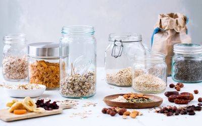 Ingredienser til kornblanding