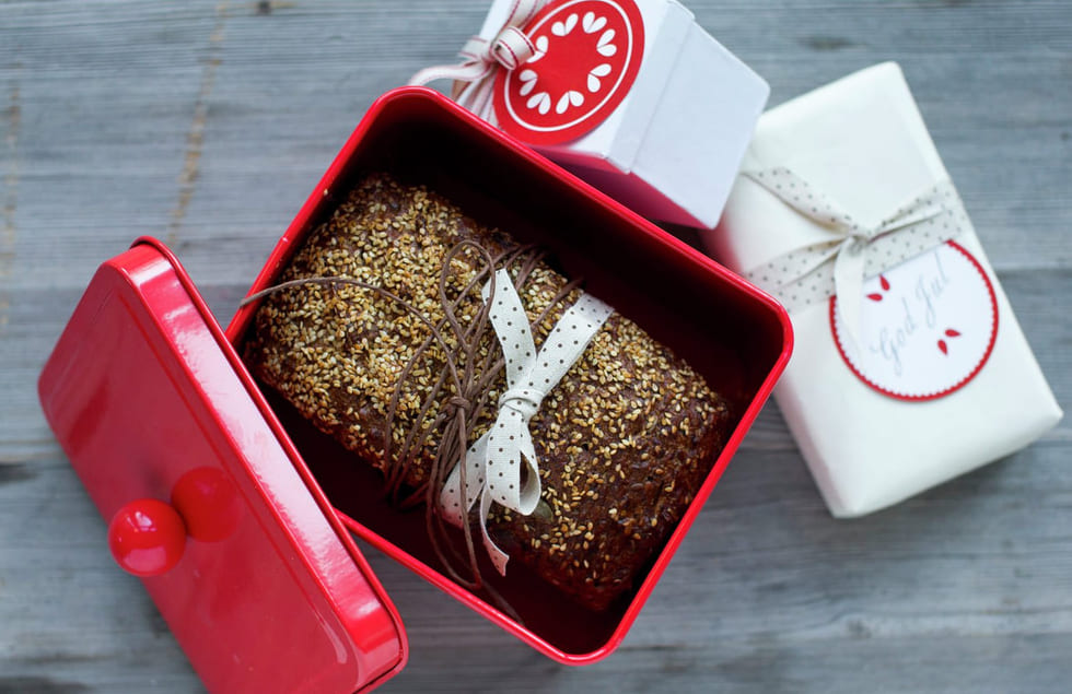 brød med mysli til jul