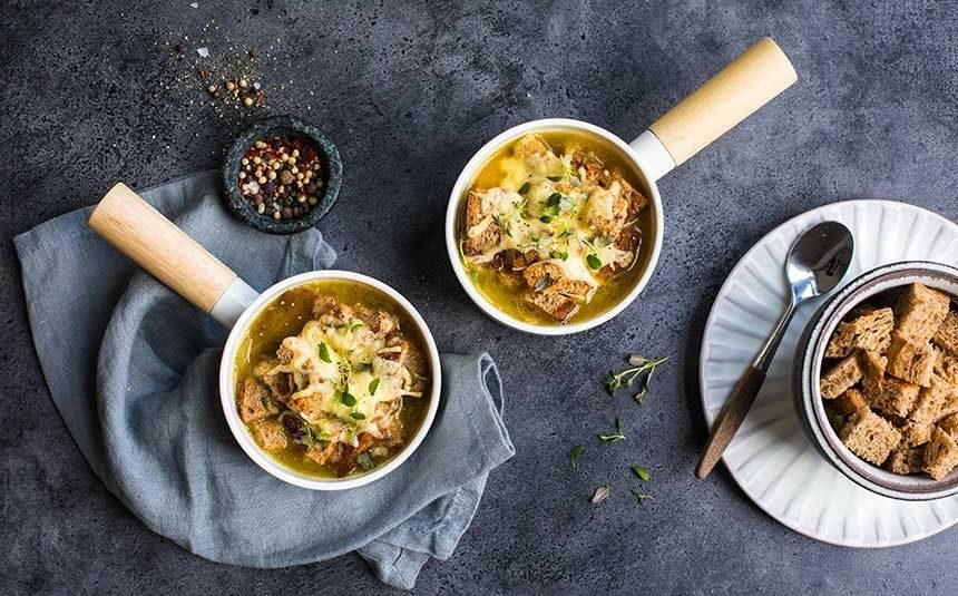 Miljøvennlig middag: Løksuppe