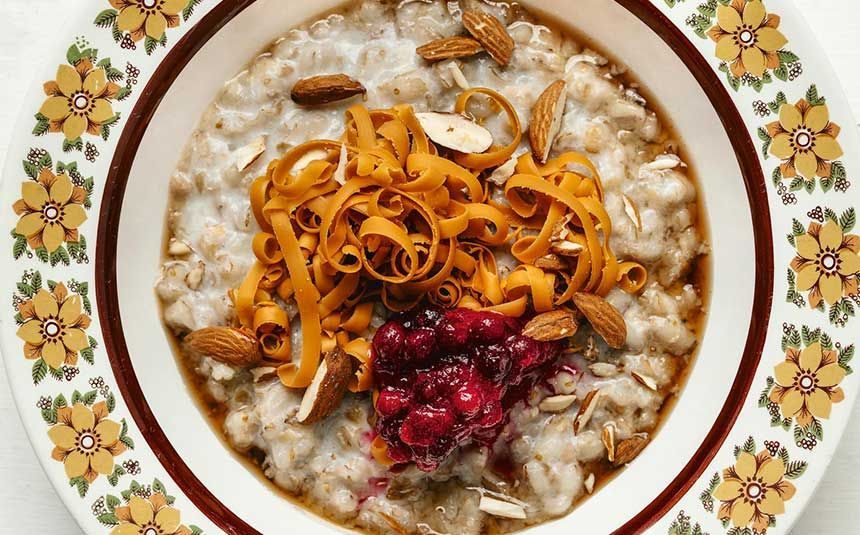 Julegrøt av bygg: Setergrøt