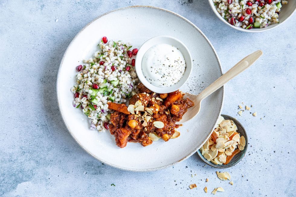 Byggrynsalat til lam