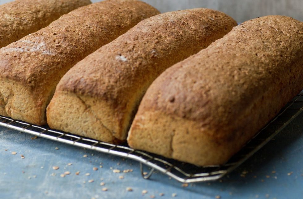 Matpakkebrød - brød i langpanne