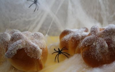 Halloween-fest med Pan de muertos