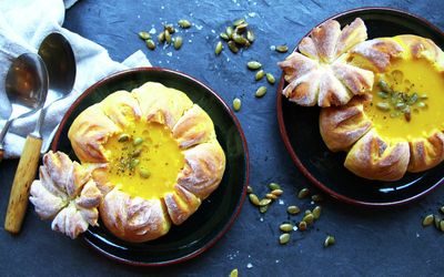 Suppeboller med gresskar