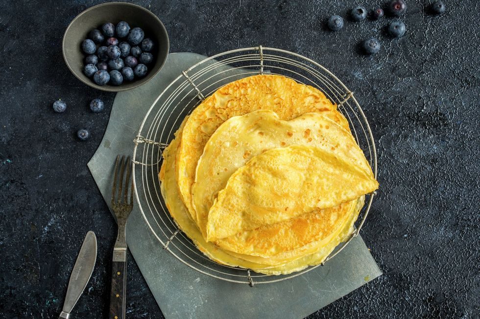 Grove lunsjpannekaker