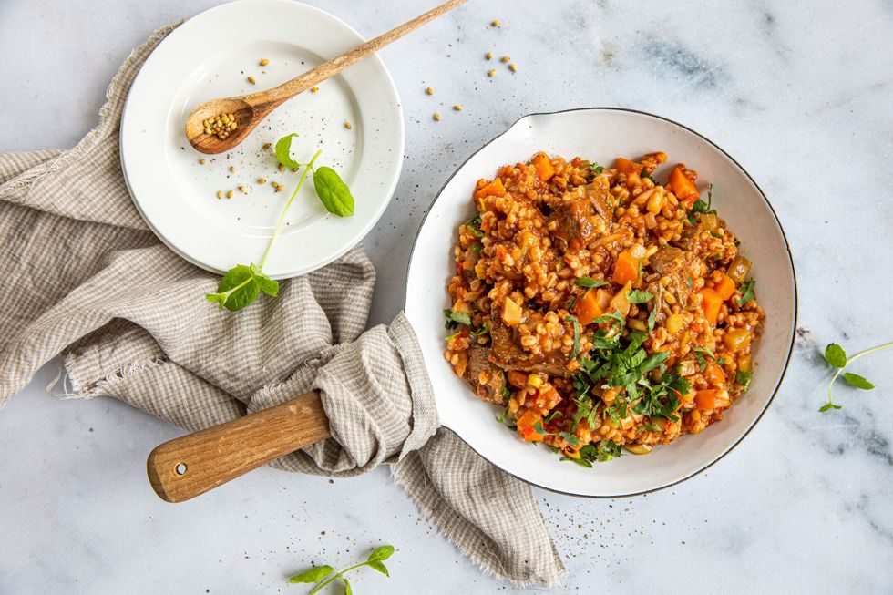 middag med byggryn - one pot