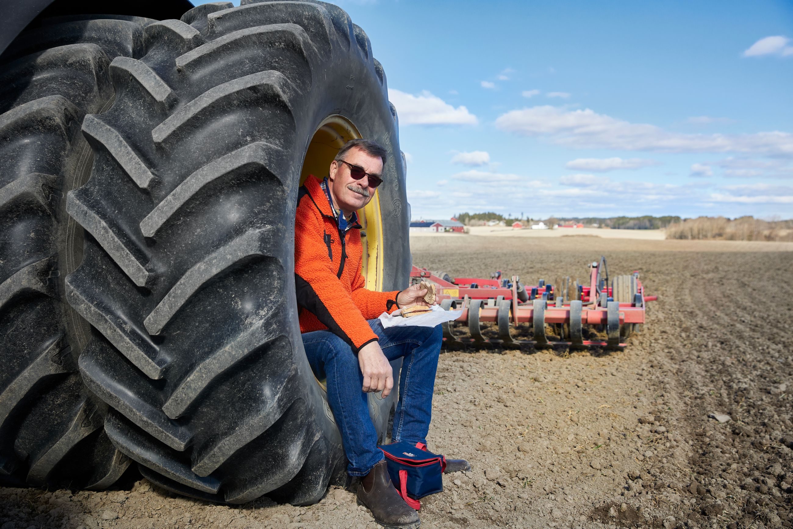 Jørgen Høie blir aldri lei brødskiver.