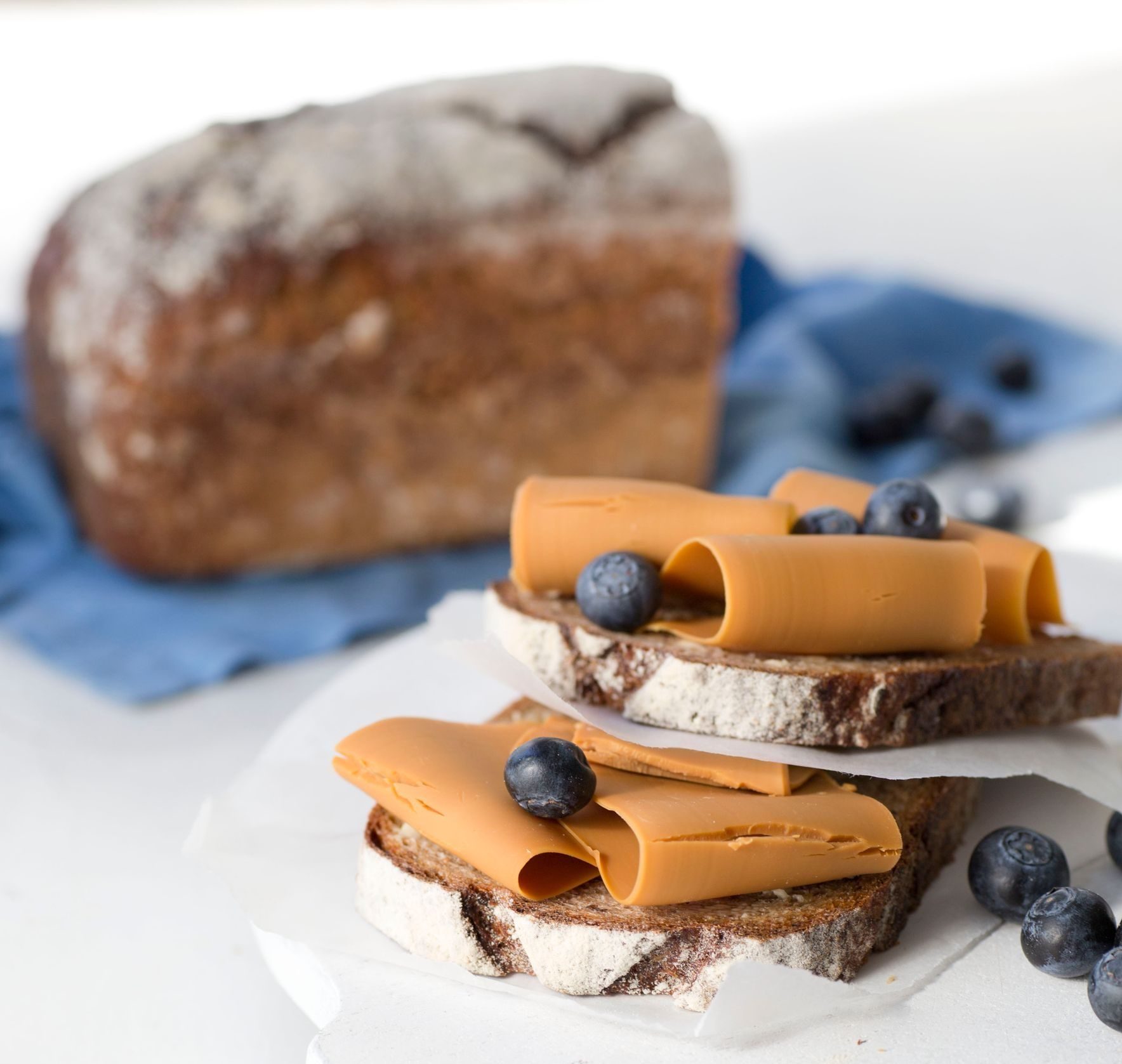 Matpakkebrød - Grovt rosinbrød