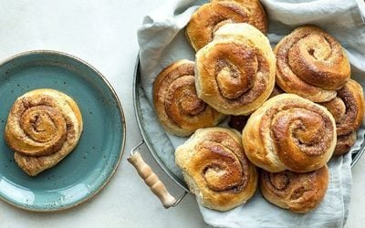 Saftige kanelboller