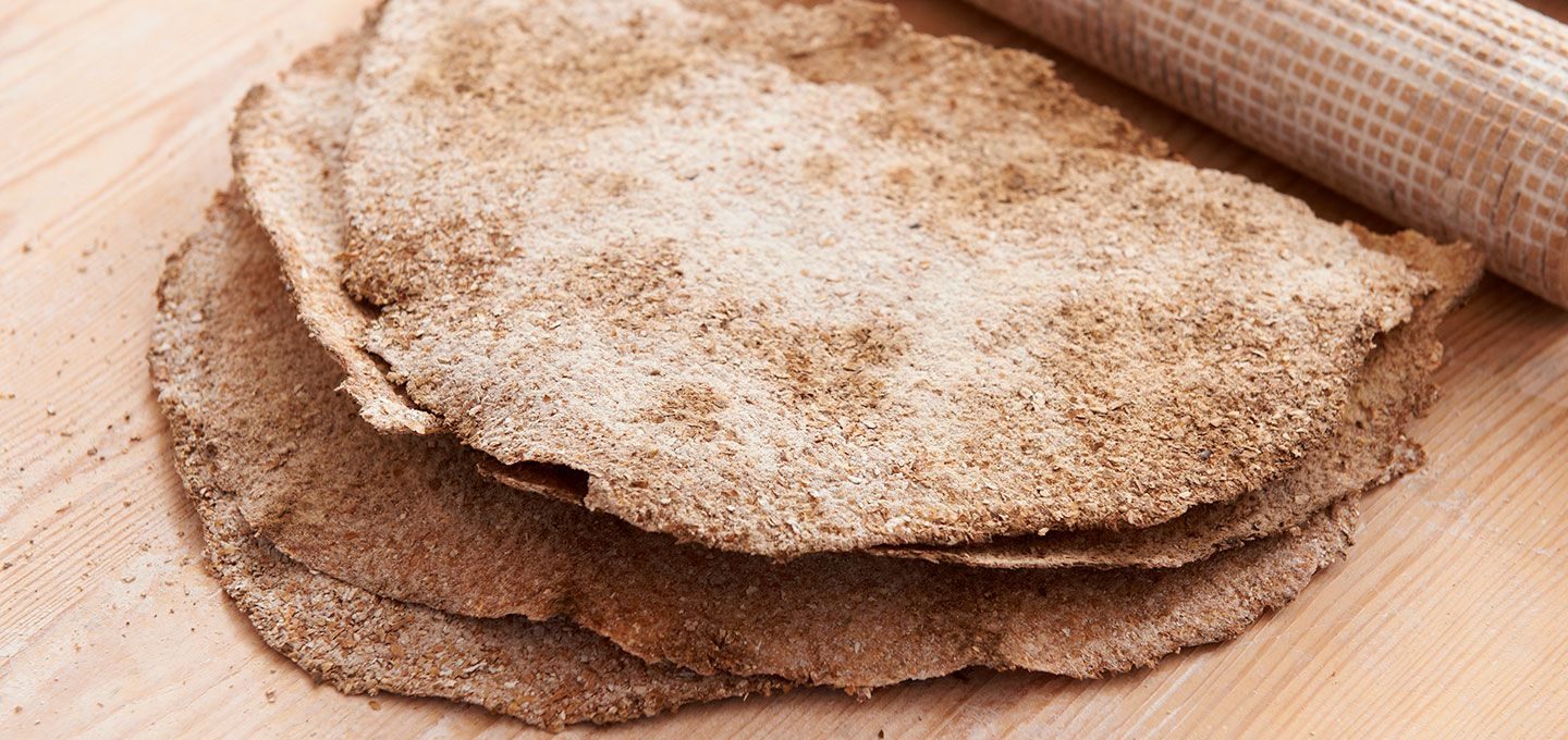 Grovt flatbrød
