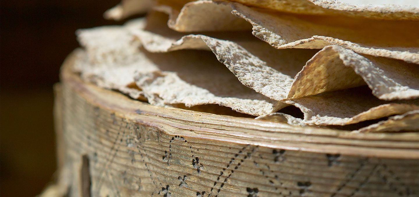 Grovt flatbrød med potet