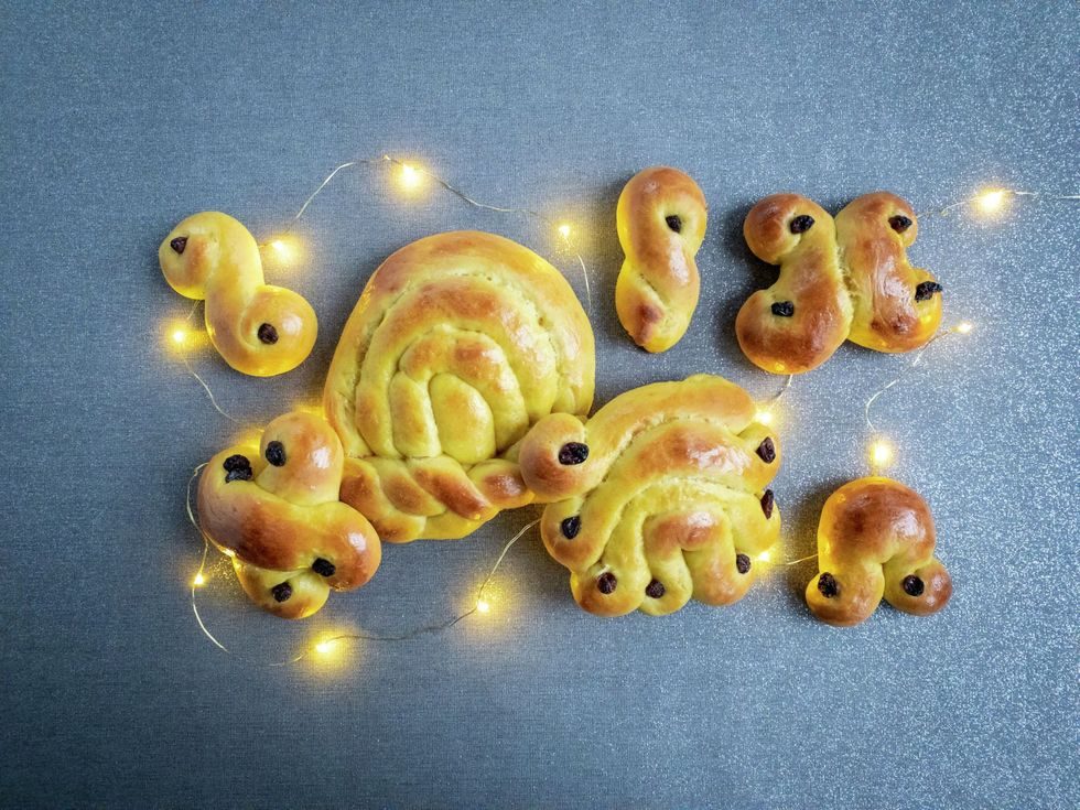 7 ulike former på lussekattene