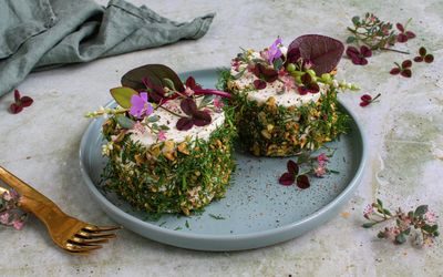 Smörgåstårta i porsjonsstykker