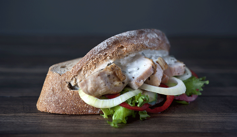 Kylling i brødlomme