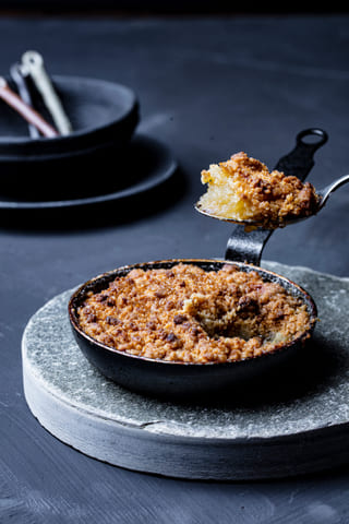 Smuldrepai av brødrester