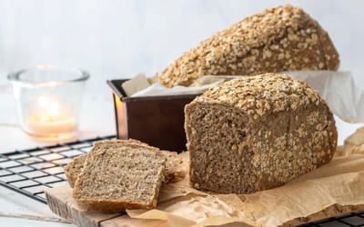 Ekte dansk rugbrød • Oppskrift • Brodogkorn.no