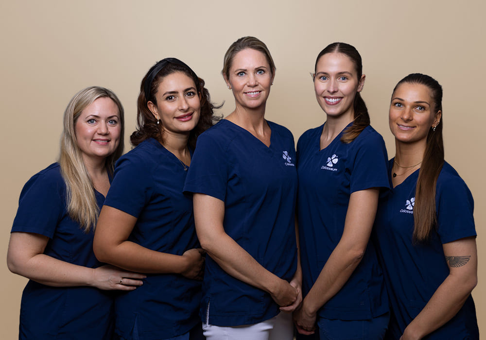 Ansatte og behandlere hos Colosseum Tannlege Sandnes