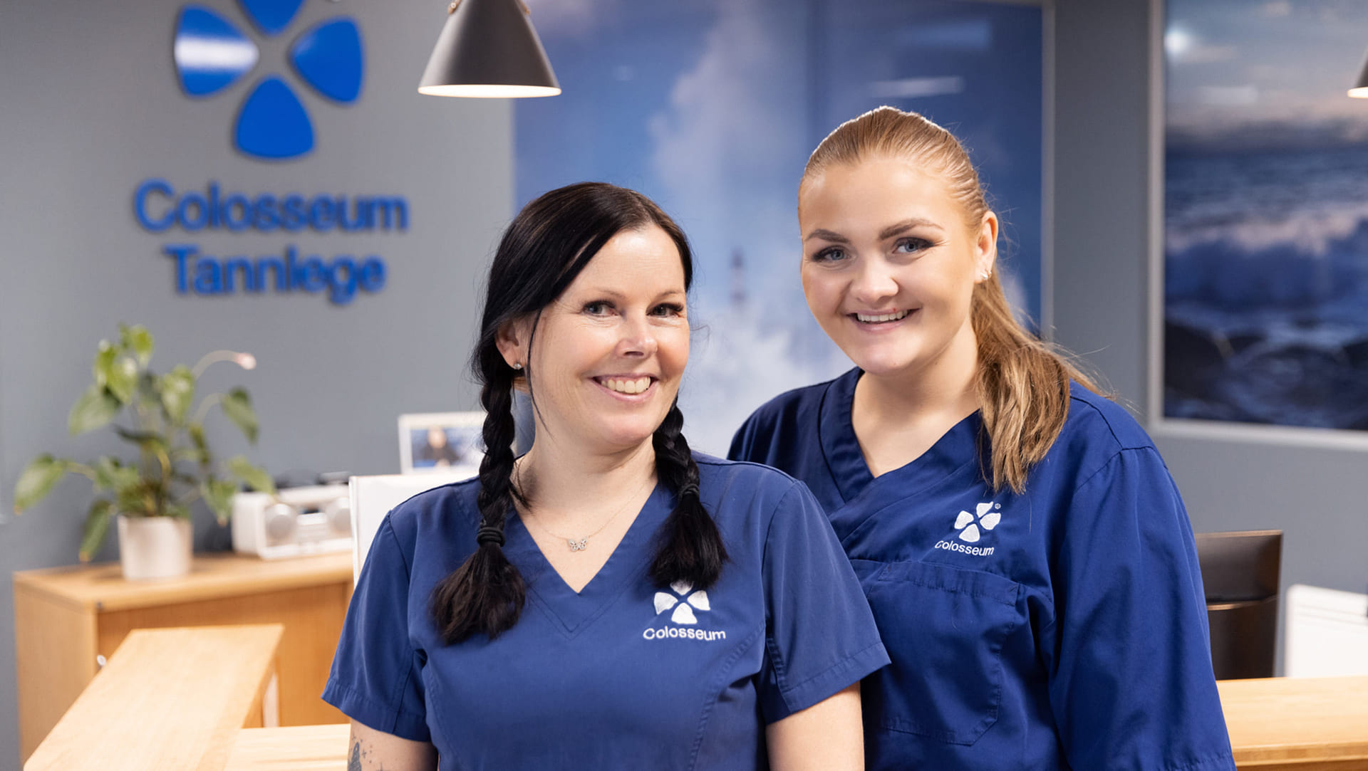 To blide ansatte i Sandnes To blide ansatte i Sandnes