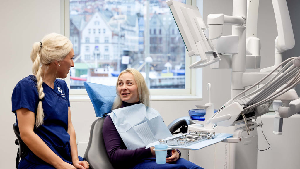 Behandler og pasient