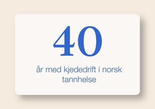 40 år kjededrift