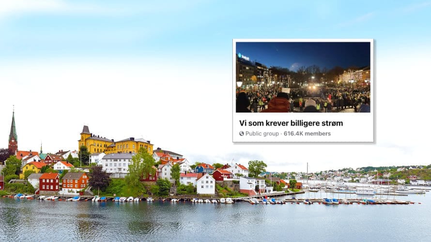 Arendal, faksimile fra Facebook-gruppe.