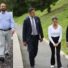 Habib Tahir, Abid Raja og ungdommer fra Ammerudklubben
